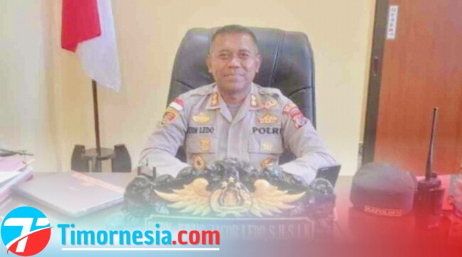 Kapolres Malaka, AKBP Rudi Junus Jacob Ledo, S.H., S.I.K.