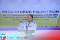 Bupati Malaka, dr. Stefanus Bria Seran, MPH/dok. Istimewa/Timornesia