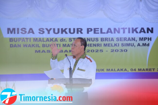 Bupati Malaka, dr. Stefanus Bria Seran, MPH/dok. Istimewa/Timornesia 