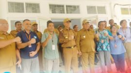 Tim WVI Berpose Bersama Bupati dan Wakil Bupati Malaka, Senin 10/3/2025/Istimewa/Timornesia 