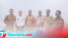 Serah Terima Jabatan Direktur RSUPP Betun dari dr. Valentinus Seran Raimanus kepada dr. Oktelin Kurniawati Kaswadie dan Kepala Bagian Umum Setda Malaka dari Gregorius Fatin kepada Agustinus Bria, Selasa 11/3/2025/Timornesia 