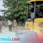Wakil Bupati Malaka Henri Melki Simu, A.Md memantau pembersihan saluran irigasi di Desa Lakekun Barat, Selasa 11/3/2025/Timornesia 