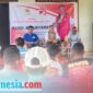 Anggota DPRD Provinsi NTT Randi Durhaman Saat Menggelar Reses Di Desa Leuntolu, Kecamatan Raimanuk, Kabupaten Belu, Sabtu 15/3/2025/Timornesia 
