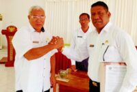 Ket Foto : Serah Terima Jabatan Pejabat Eselon 2 dan Eselon 3 lingkup Pemerintah Kabupaten Malaka, Rabu 23/4/2025/dok Istimewa/Timornesia 