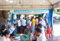 Apel kendaraan dinas Pemkab Malaka 2025 di Lapangan Misi Paroki Betun, Rabu 30/4/2025/Timornesia 