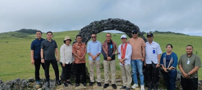 Kunjungan Sekertaris BNPP di Fulan Fehan, Kabupaten Belu, Jumat 11/4/2025/dok Prokopim Kabupaten Belu/Timornesia 