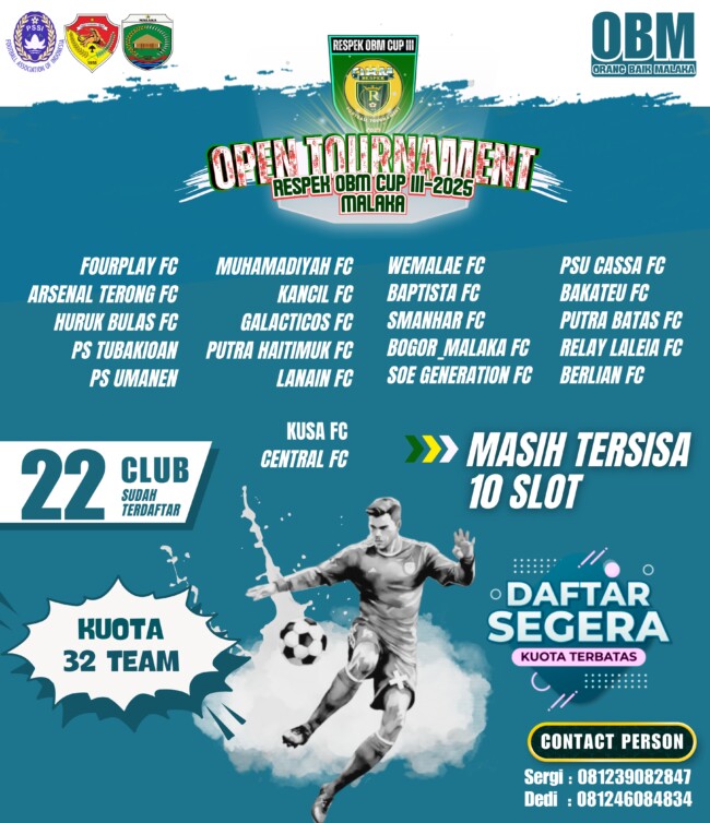 Ket. Foto : Open Turnamen Respek OBM Cup III tahun 2025/dok Respek OBM/Timornesia 