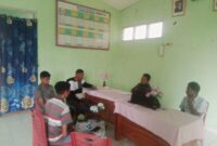 Ket Foto : Pemuda Faennanke Berkarya berdialog dengan Pemerintah Desa Faennanke, Selasa 8/4/2025/Timornesia 