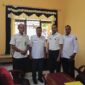 Ket Foto : Pengurus PGRI Kabupaten Malaka Jhon Seran Suri dan Timotius Un foto bersama PLH Kadis dan Sekertaris Pendidikan dan Kebudayaan Kabupaten Malaka, Rabu 9/4/2025/Timornesia 