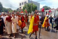 Tablo Jalan Salib Hidup oleh OMK Paroki Katedral Atambua, Jumat 18/4/2025/dok Istimewa/Timornesia