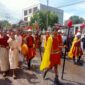 Tablo Jalan Salib Hidup oleh OMK Paroki Katedral Atambua, Jumat 18/4/2025/dok Istimewa/Timornesia 