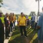 Ket Foto : Wakil Bupati Malaka Henri Melki Simu melakukan kunjungan di tiga desa untuk meninjau ketersediaan air bagi para petani, Jumat 11/4/2025/dok Istimewa/Timornesia 