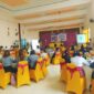 Ket Foto : Wakil Bupati Malaka Henri Melki Simu saat membuka Workshop Pengembangan Sistem Informasi Desa untuk Mendukung Transparansi, Akuntabilitas, dan Pencapaian SDGs Desa yang berlangsung di Hotel Nusa Dua Betun, Selasa 15/4/2025/dok Istimewa/Timornesia 