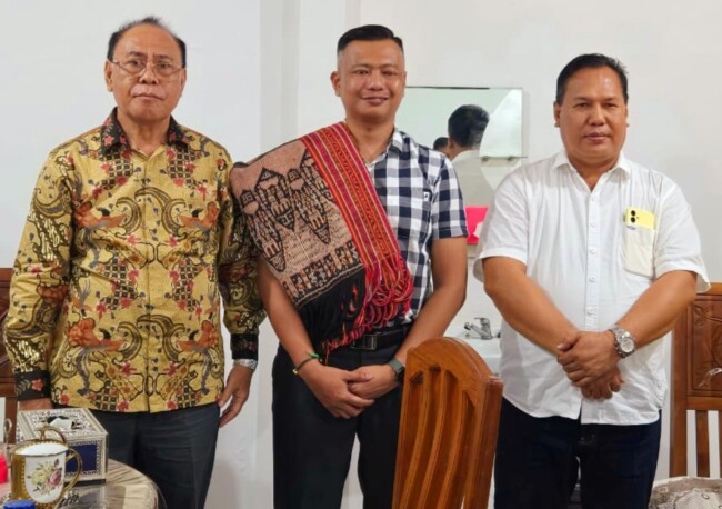 Kapolres Malaka AKBP Riki Ganjar Gumilar bersama Bupati dan Wakil Bupati Malaka kompak bersinergi untuk percepatan pembangunan dan pelayanan publik/BA/Timornesia 