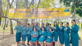 Pengurus TP PKK Kabupaten Malaka/foto EL/Timornesia 