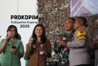 Wakil Bupati Kupang, Aurum Titu Eki, menghadiri perayaan ulang tahun ke-3 ARHANUD 9/AWJ Kupang pada Senin, 19/5/2025 di markas ARHANUD 9/AWJ Kupang, Desa Naunu, Kecamatan Fatuleu/Prokopim Kabupaten Kupang/Timornesia 