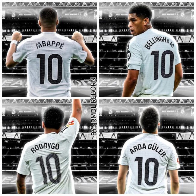 Siapa Pewaris Nomor 10 Real Madrid/dok FB RMDL REBORN/Timornesia 