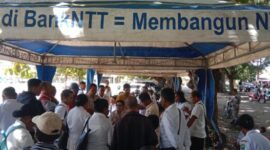 Situasi Apel Kendaraan Dinas Pemkab Malaka/Istimewa/Timornesia 