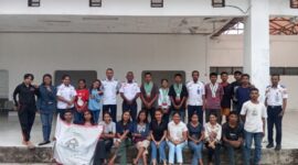 Ket foto : Kerja bakti IMB Kefamenanu di Terminal ALBN Kefamenanu/dok pribadi/Erik Suni/Timornesia 
