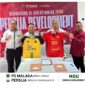 Ket foto: Kerja Sama Askab PSSI Malaka dan Academy Persija/dok AD/Timornesia 