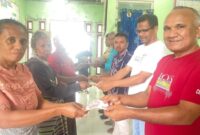 Ket foto : Penyaluran BLT-DD Tahap I dan II di Desa Faennake 2025/dok Erik Suni/Timornesia 