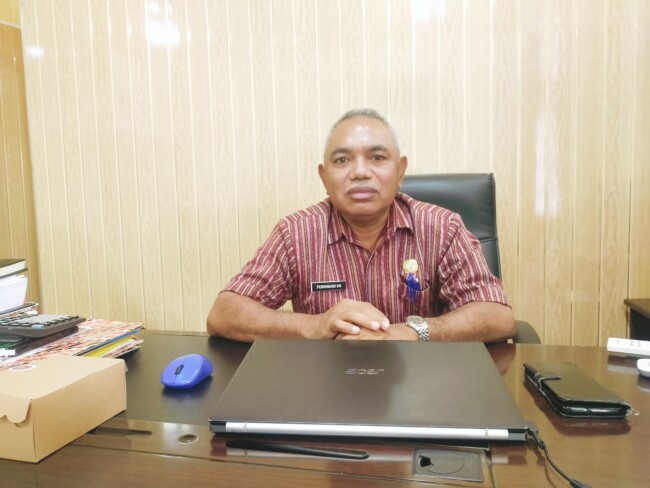 Ket foto : Sekertaris Daerah (Sekda) Kabupaten Malaka Ferdinand Un Muti/dok Istimewa/Timornesia 