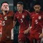 Trio bek Timnas Indonesia, Justin Hubner, Jay Idzes, Rizky Ridho/FB images/Timornesia 