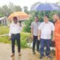 Ket foto : Kunjungan Wakil Bupati Malaka didampingi PLH Kepala Dinas PUPR Kabupaten Malaka di Aintasi, Rabu 11 Juni 2025/dok Istimewa/Timornesia 