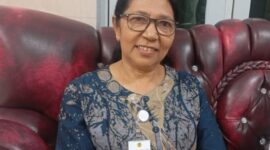 Ket foto : Ketua YKPA mitra ChildFund Internasional Indonesia Bernadina Dhana