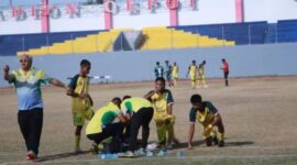Ket foto : PS Malaka U15 Vs Kristal FC/dok Timornesia.