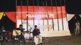 Ket foto : Kegiatan perdana Malaka di Ujung Merah Putih di Pantai Motadikin tahun 2020/dok pribadi/Putra Niron/Timornesia 