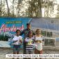 Ket foto : Kepala Dinas Pariwisata Kabupaten Malaka Aloysius Werang pose bersama peserta lomba di Pantai Cemara Abudenok/dok tangkapan layar/Dinas Pariwisata Kabupaten Malaka/Timornesia 