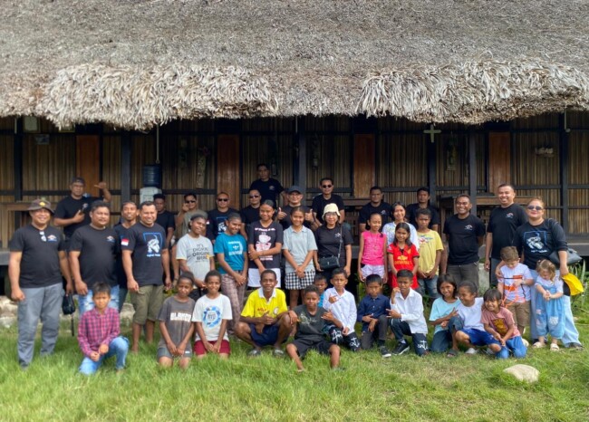 Komunitas Lafaek Malaka gelar kegiatan Bakti sosial di panti asuhan St. Faustina-Harekakae