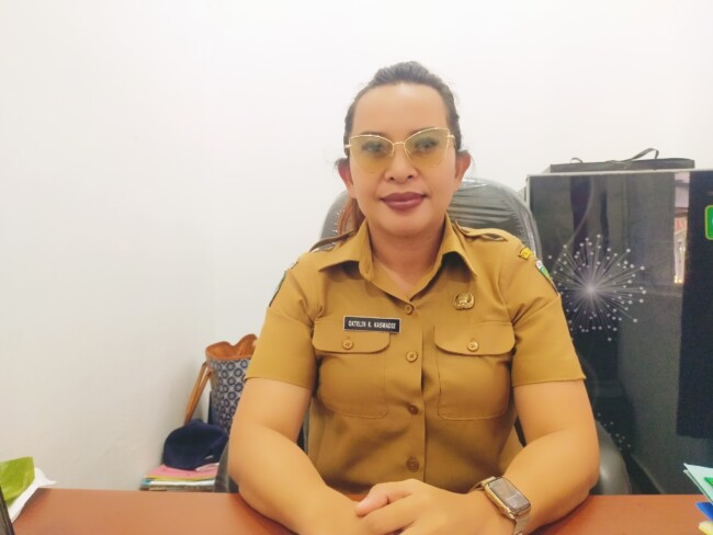 Ket foto : PLH Direktur RSUPP Betun sebagai Penanggung jawab kegiatan Malaka Idol dr. Oktelin Kurniawati Kaswadie, FISQua/dok pribadi/Timornesia 