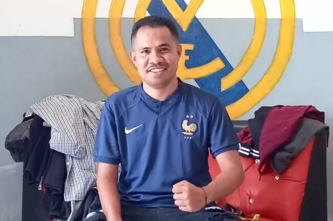 Head Coach Bakateu FC Yustei Nahak/dok pribadi/TIMORNESIA 