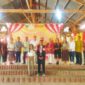 Foto bersama panitia pelaksana, para juri dan OPD bersama Wakil Bupati Malaka di aula panggung tabisan dekenat Malaka, Minggu 10/8/2025/dok pribadi/Timornesia 