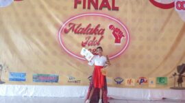 Foto Lidya Priskia Bria juara 1 Malaka Idol kategori dewasa tahun 2025/dok pribadi/Timornesia 