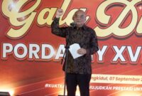 Wakil Gubernur Daerah Istimewa Yogyakarta (DIY) sekaligus Ketua KONI DIY, KGPAA Paku Alam X/dok Istimewa/Fitry/Timornesia 