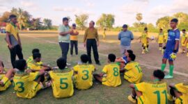 PS Malaka U15 uji coba melawan SMAN Harekakae FC di Lapangan Haitimuk, Minggu 15 September 2025/dok pribadi/Timornesia 