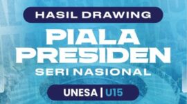 Hasil drawing Piala Presiden Seri Nasional 2025/dok Istimewa/Piala Presiden/Timornesia 