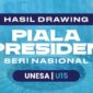 Hasil drawing Piala Presiden Seri Nasional 2025/dok Istimewa/Piala Presiden/Timornesia 