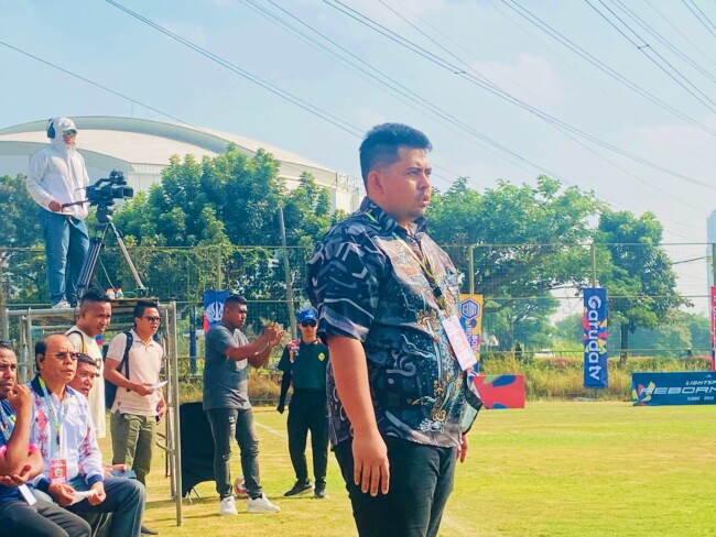 Pelatih PS Malaka U15 dr. Dion Bria Seran, Sp.OG/dok pribadi/Timornesia 