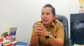 Ket foto : PLT. Direktur Rumah Sakit Umum Penyangga Perbatasan (RSUPP) Betun dr. Oktelin Kurniawati Kaswadie, Fisqua/dok pribadi/Gonza/Timornesia 