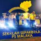 Launching Sekolah Sepak Bola (SSB) PS Malaka oleh Bupati Malaka dr. Stefanus Bria Seran di lapangan umum Betun, Sabtu 25/10/2025/dok pribadi/Gonza/Timornesia 