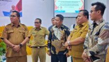 Wakil Bupati Malaka Henri Melki Simu menghadiri kegiatan Rakorwasda dan Pemutakhiran Data Tindak Lanjut Hasil Pemeriksaan (TLHP) tahun 2025 di Kupang, Selasa 28/10/2025/dok pribadi/Gonza/Timornesia