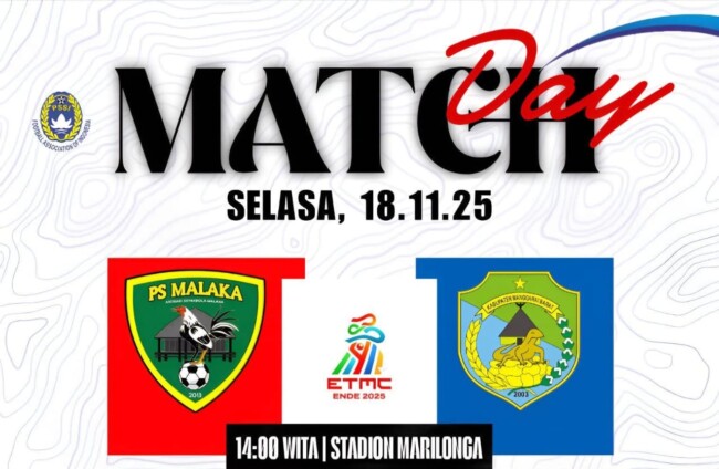 PS Malaka Vs Persamba Manggarai Barat dalam lanjutan penyisihan grup F El Tari Memorial Cup/dok images/Timornesia 