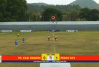 Perss Soe mengamankan tiga poin usai mengalahkan PSK Kabupaten Kupang dengan skor 1-0 pada babak penyisihan grup E ETMC Ende/dok images/Timornesia 