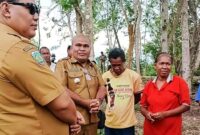 Wakil Bupati Malaka Henri Melki Simu melakukan kunjungan kerja di Kecamatan Laen Manen guna meninjau kondisi infrastruktur dan pertanian/dok pribadi/ba/Timornesia 