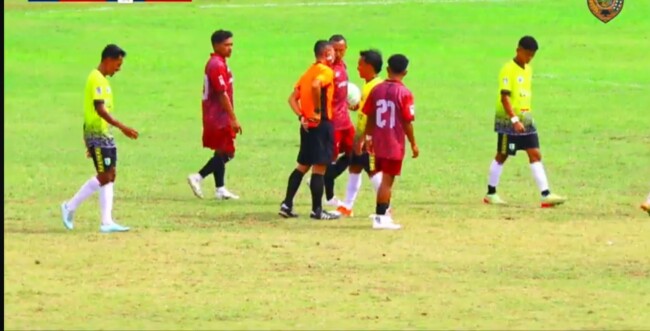 Persena Negekeo Vs Nirwana 04 Nagekeo di stadion Marilonga Ende/dok images/Timornesia 