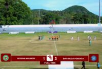 Persami Maumere Vs BMP Flotim/dok images/Timornesia 